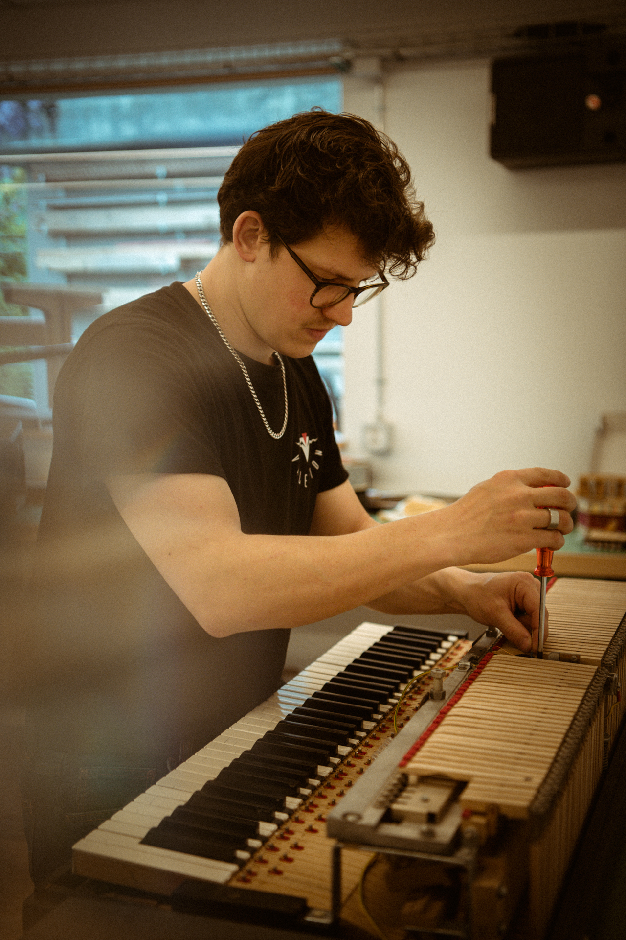 Reparatur Vintage Piano Wurlitzer